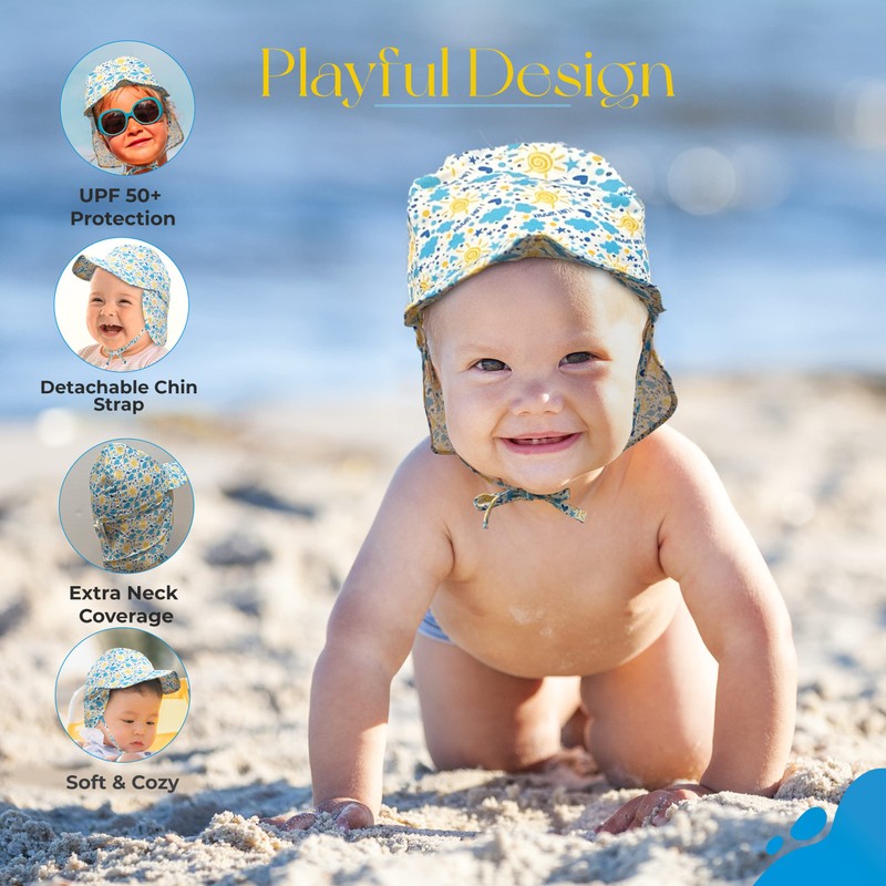 Sombrero de verano ajustable para bebés y niñas, Gorro Niño