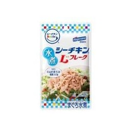 Hagoromo Foods Sea Chicken Smile Boiled L Flakes, 1.8 oz (50 g) x 12 Bags