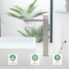 Single Handle Bathroom Faucet Single Hole with Pop up DrainSurface
