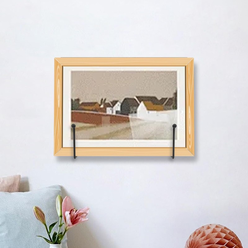 CUKE2BEET 7.87 inch Large Plate Stands for Display, Wall Mounted