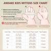 Andake Kids Ski Mittens Gloves Waterproof&Breathable Winter Warm Snow Gloves