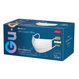 グディナ やわらか快適不織布マスク 個別包装50枚