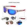 JUST GO Men's Polarized Lens Sports Sunglasses for Cycling Riding