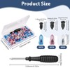 KOOLEVER 99PCS Tyre Repair Kit, Car Puncture Repair Kit, 33S