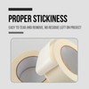 PAKA TOOLS Masking Tape 2 inch Wide, 6 Pack General