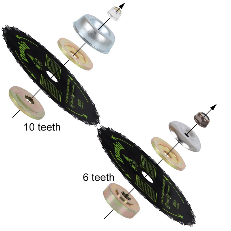 Dunhil Metal Brush Cutter Blade for Weed Eater, Cutter, Trimmer