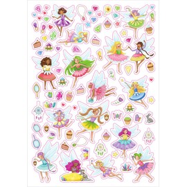 Mein Stickeralbum Feen: Über 400 Sticker (Mein Stickerbuch: ab 3 Jahre)