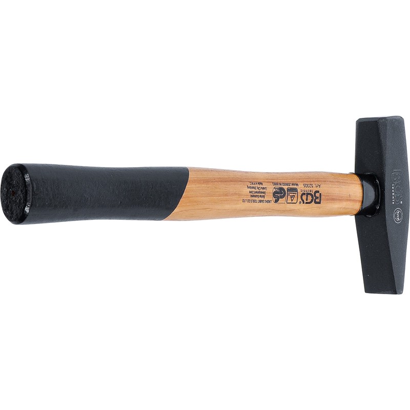 BGS 52305 Engineer's Hammer, 500 g, DIN 1041, Hickory Handle