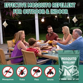Kopplvn Mosquito Repellent Outdoor Patio, Mosquito Repellant for Yard, Indoor Mosquito Repellent for Home, Porch Mosquitoes Deterrent, Mosquito Control, Keep Mosquito Away for Room-8P