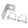 3 in 1 Antennae Mast Pole Mount Bracket, Stainless Steel,