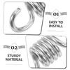 Mipcase 2pcs Heavy Duty Hammock Chair Spring Hook Galvanized Suspension