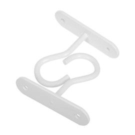 Totority 2pcs Iron Ceiling Hooks for Plants Minimalist Wall Hooks for Hanging Flower Baskets Planters Sturdy Windproof Design for Use