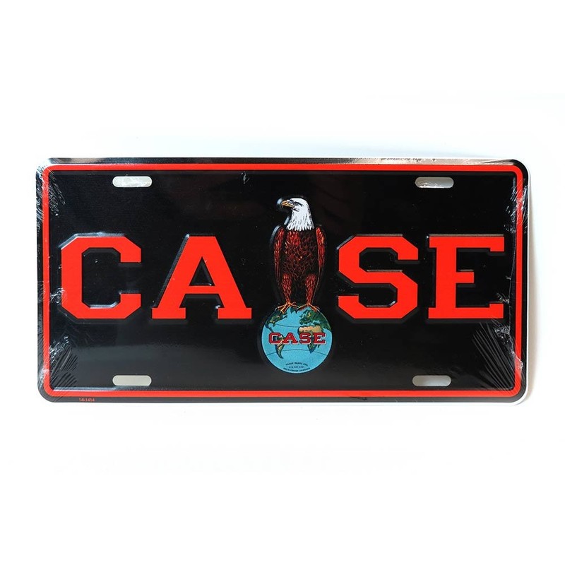 Old Abe Eagle Case License Metal Plate with Embossing 71304158