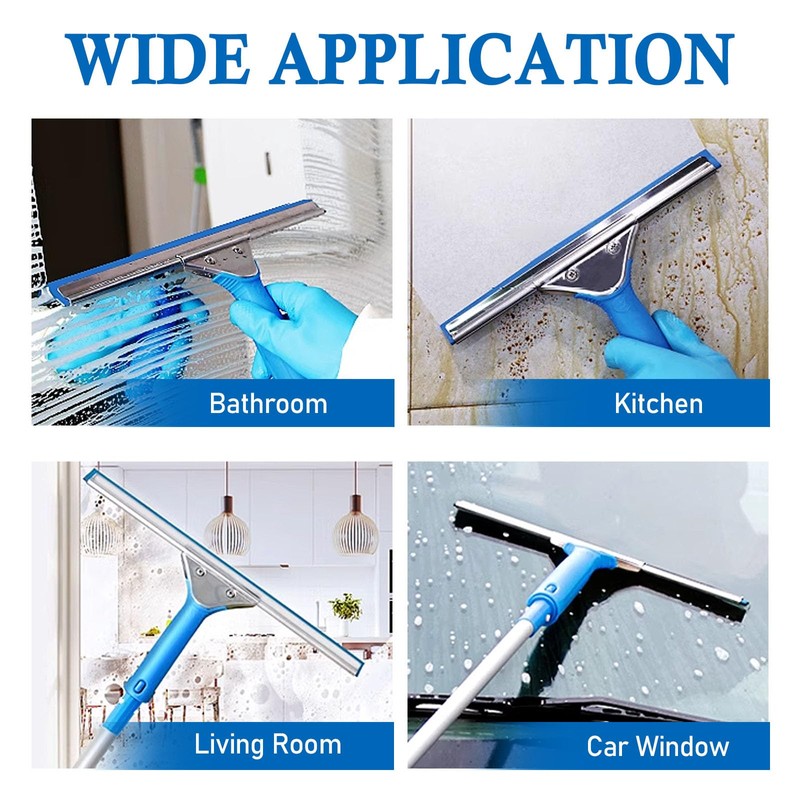 Squeegee Replacement Rubber Strip,Window Cleaning Squeegee Replacement Rubber,105cm/41inch,Yellow,1 Pcs