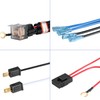 Greluma Kit cablaggio relè clacson, 12V 80A 4 pin clacson