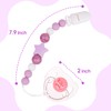 Aori Pacifier Clips for Baby Dolls - Silicone Pacifier Holders
