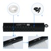 AMKI 96pcs*0.04in*9.8ft Pure White Meteor Shooting Stars Effect Fiber Optic