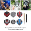 18 Pcs Professional Steel Tip Darts Flight Steel Tip Dart