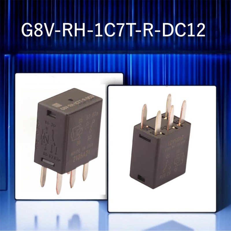 G8V-RH-1C7T-R-DC12 10A 5pins SPDT Automotive Relay-2pieces