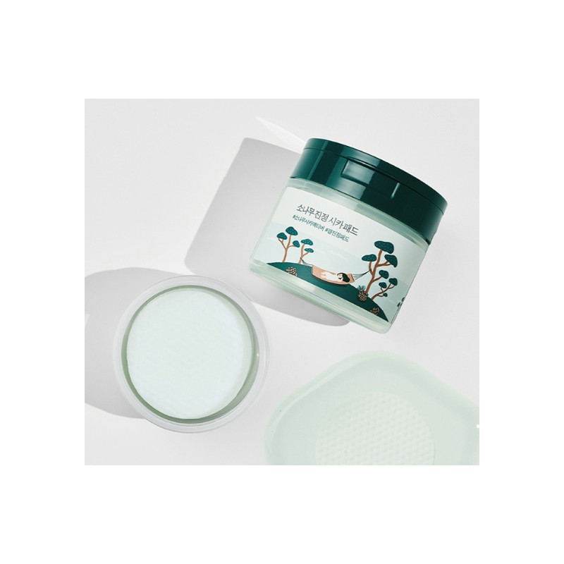 라운드랩 소나무 진정 시카 패드 195ml, 50매입, 1개 Round Lab