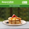 Responsible Products 9 inch Round Plates, Tree-Less™ Compostable Molded Fiber