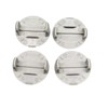 Vntebozd Interior Door Panel Armrest Screw Retainer Protective Cover Compatible