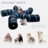 EGETOTA Cat Tunnel for Indoor Cats Large, with Play Ball
