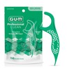 GUM Professional Clean Floss Picks - Extra Strong Shred-Resistant Floss,