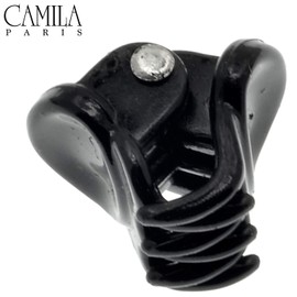 Camila Paris AD116/6 French Hair Clips for Women, Set of 6 Extra Small Girls Hair Claw Clips Jaw Fashion Durable Styling Hair Accessories for Women, Strong Hold No Slip Grip, Made in France