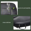 FZJDSD Black Leather Driver Side Bottom Replacement Seat Cover and