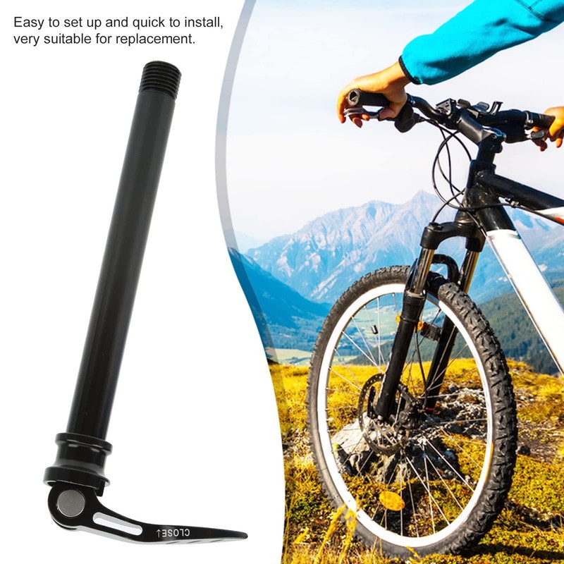 Entatial Quick Release Black Bicycle Quick Release Axle Quick Release