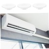 CIYODO 10pcs Wall Hole Cover Stoppers for Bottom Air Conditioner