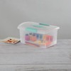 Sterilite Medium Nesting ShowOffs, Stackable Small Storage Bin with Latching