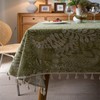 Green Table Cloths - 140 X 180CM Sage Green Rectangular