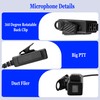 SAMCOM Surveillance Radio Earpiece with Mic for Two Way Radios,