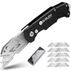 Utility Knife, BIBURY Upgraded Version Heavy Duty Box Cutter, Pocket