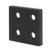 5Pcs Aluminum Profile End Cap Alloy Metal Cover Plate Linear