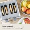 bella 4 Slice Toaster with Auto Shut Off, Extra Wide