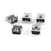 uxcell Mini USB Type B Female Socket 5-Pin Right Angle