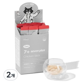 Dr. Felis Cat 7 Plus Care Stick Chicken, 15 servings, senior, 2 pcs / 닥터펠리스 고양이 7플러스 케어 스틱 치킨, 15회분, 시니어, 2개