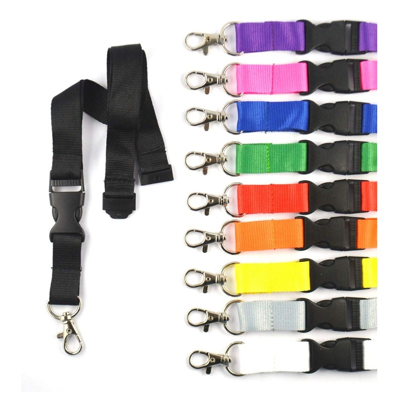 10 Pieces - Lanyards without Printing - Lanyard Keychain No