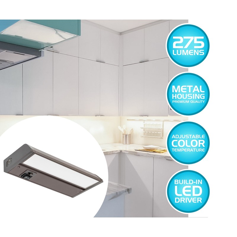 Westgate Under Cabinet Lighting - Linkable Adjustable Angle & Color