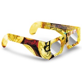 Solar Eclipse Glasses (2 pack) ISO 12312-2 Compliant, AAS Recognized, Safe Shades for Direct Sun Viewing of April 8, 2024 Total Solar Eclipse.