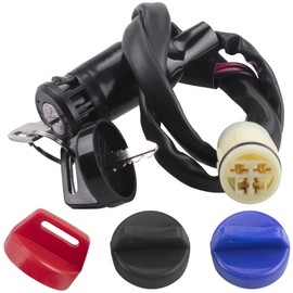 CNCMOTOK Ignition Key Switch fit for Honda ATV Foreman TRX420 TRX350 TRX400 TRX450 Foreman TRX350FM 4x4 2000-2006 Rancher 350 400 420 Waterproof