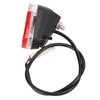 Electric Scooter Rear Tail Light with Dirtboard for Ninebot MAX