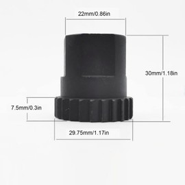 Lock Ring Nut Remover, 24 Teeth Chrome Steel Rear Hub Lock Ring Nut Remover Installation Tool for DT Swiss 3 Pawl Dt Swiss 3 Pawl Dt Swiss 3 Pawl