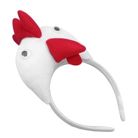 TOVINANNA Easter Rooster Headbands for Cosplay Parties Cute Cartoon Headdress Lightweight Comfortable Hair Accessory Fun Animal Themed Party Decoration