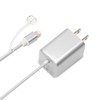 PGA Lightning Connector AC Charger Tough Cable Type , sliver