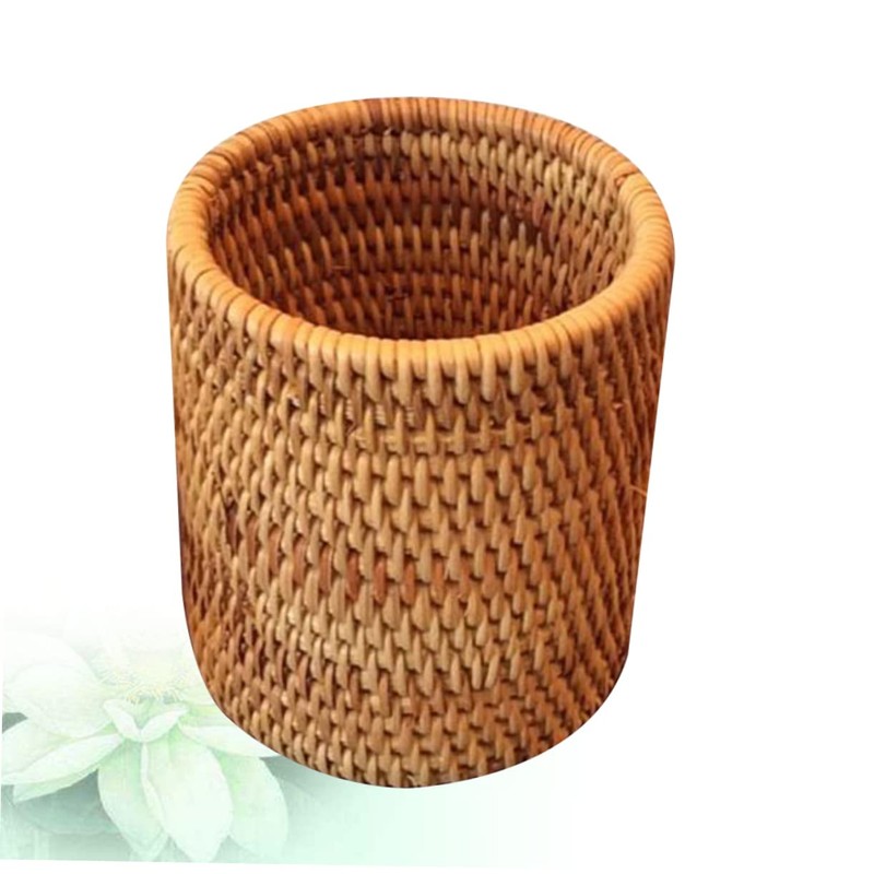 ABOOFAN 2 Pcs Pen Holder Handmade Makeup Brush Holder Desk