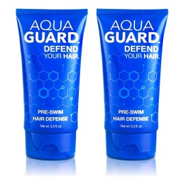 Protector De Pelo Aquaguard Para Antes De Nadar 5.3oz Pack 2